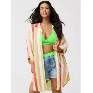 Torrid Oversized Kimono Shirt in PRISTINE Condition